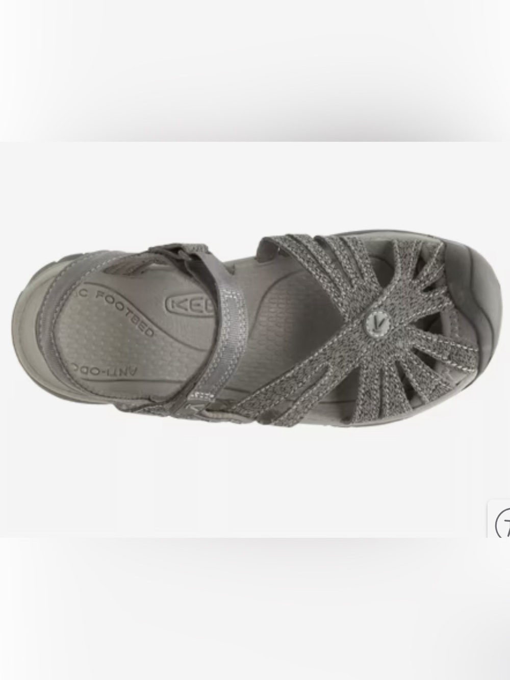 KEEN Rose Sandals Women’s Size 10 Grey Outdoor Hiking Water Shoes Comfort - Picture 7 of 14